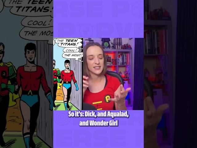 Who are the ORIGINAL Teen Titans? #shorts