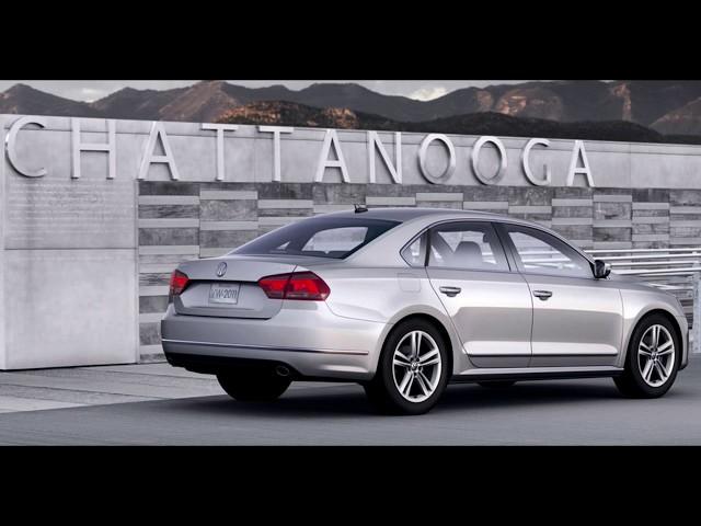 Желтые поворотники на американский Passat NMS