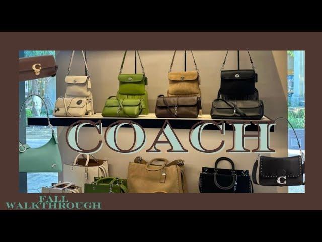  NEW  Coach 2024 Fall First drop: New Colors & Stylish Bags Unveiled! RIVET COLLECTION @coach