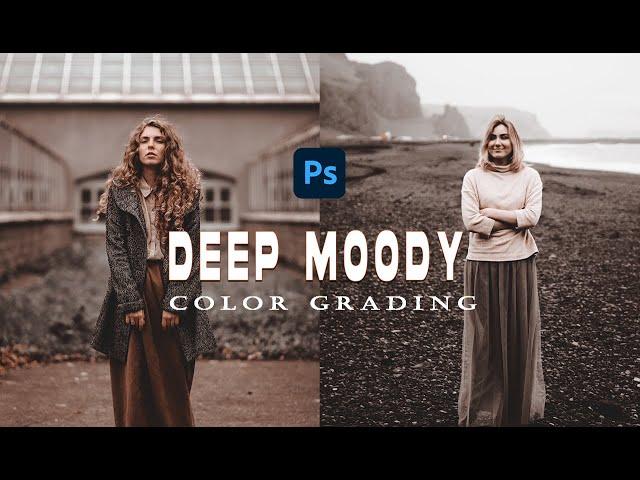 Deep Moody Color Grading Effect in Photoshop
