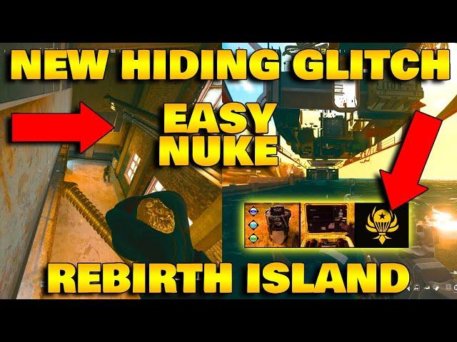 *NEW* HIDING GLITCH SPOT IN REBIRTH ISLAND EASY WINS!  MW3/WARZONE3/GLITCHES