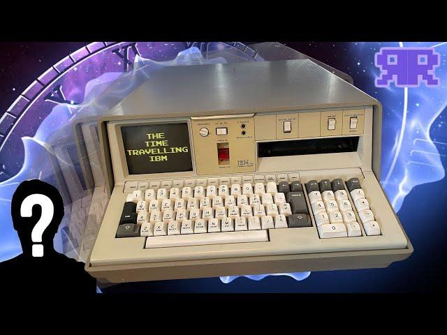 Why did a TIME TRAVELLER need this old IBM computer?