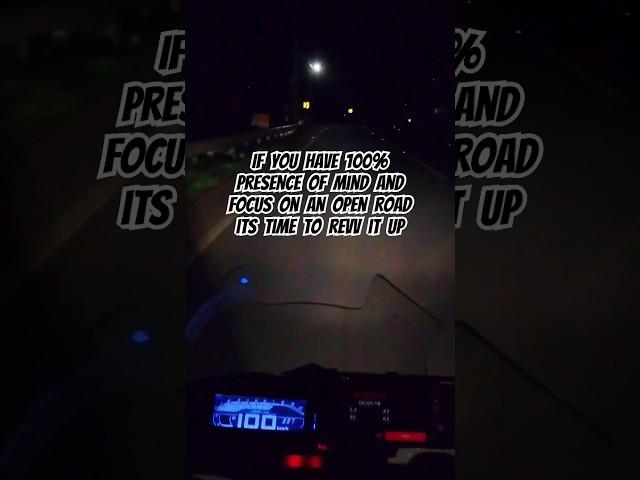 Thrilling Acceleration: Master Mind And Focus On Open Roads-When To Do That.? #revsyourheart #shorts