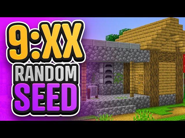 Beating Minecraft in Under 10 Minutes on a RANDOM SEED (FSG PB)