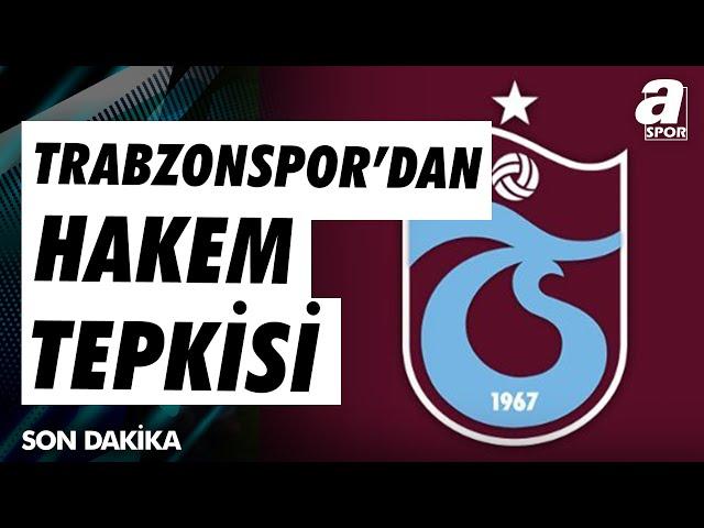 Trabzonspor'dan Hakem Tepkisi! "Banza'nın Golünün İptal Edilmesi Futbolun Ruhuna İhanettir" / A Spor