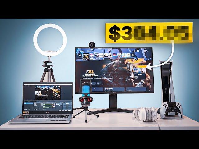 Building the Ultimate BUDGET Laptop Stream Setup For PS5!