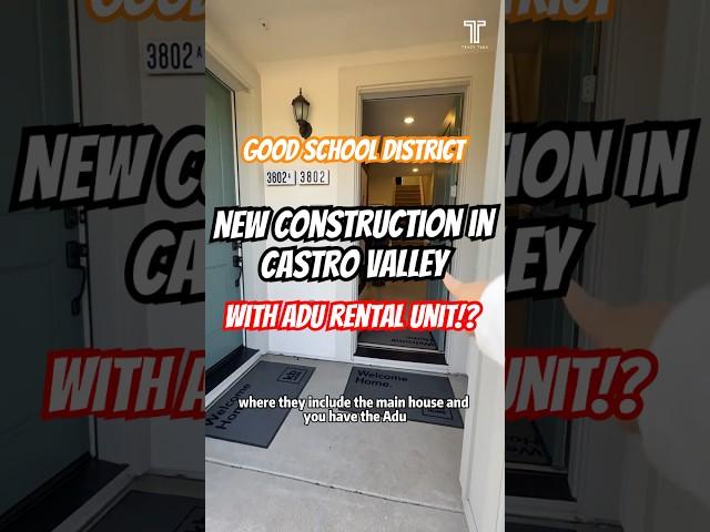 New Construction Walkthrough - Good School District! Castro Valley Home with ADU
