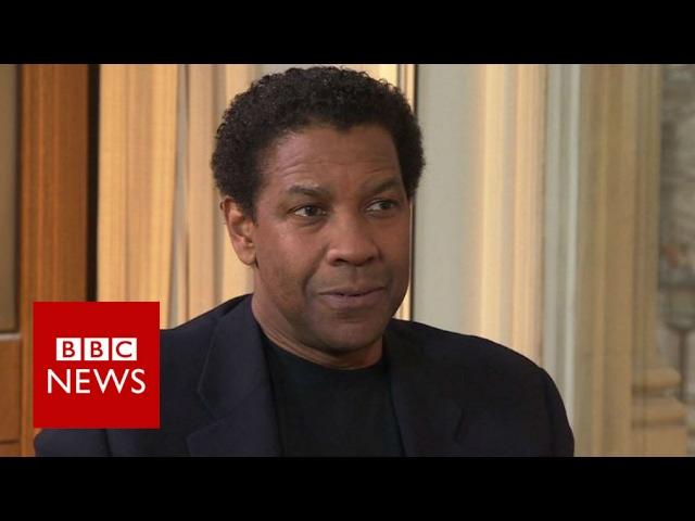 Denzel Washington on fake news and information overload - BBC News