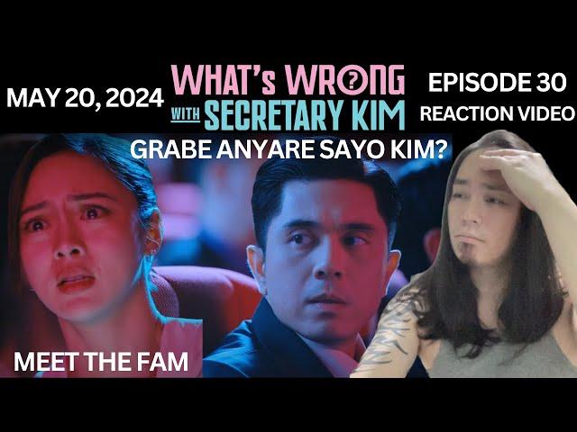 Episode 30 | What's Wrong with Secretary Kim? | Kim Chiu | Paulo Avelino | REACTION VIDEO