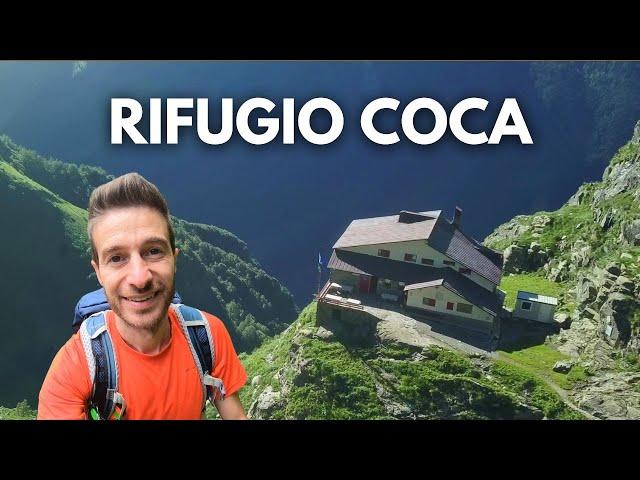 RIFUGIO COCA da Valbondione  Salita al LAGO DI COCA (Valle Seriana)