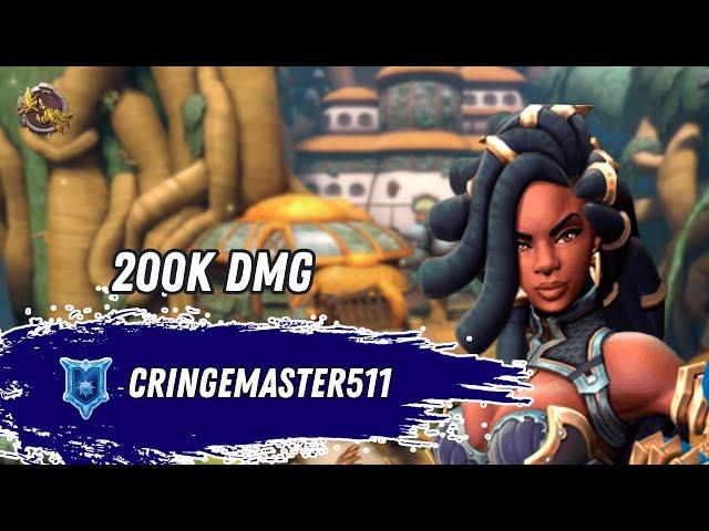 200K Dmg 33 Kills Pyromania Imani ( Grand Master) Paladins Ranked gameplay