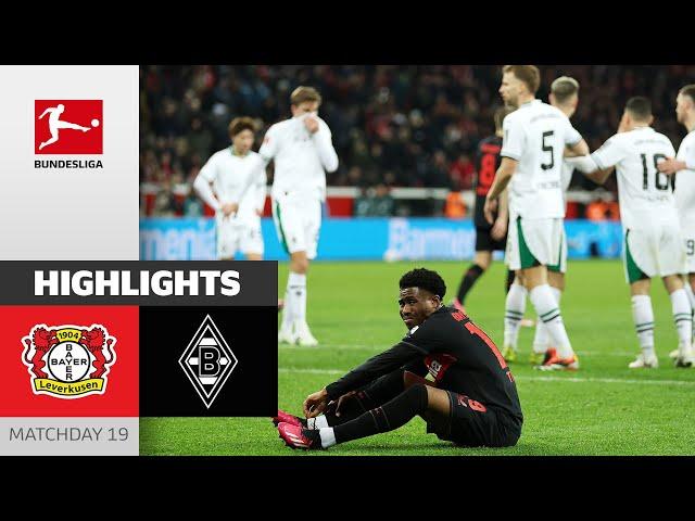 Bayer Can't Crack Borussia! | Leverkusen - Borussia M'gladbach 0-0 | Highlights | MD 19 – Bundesliga