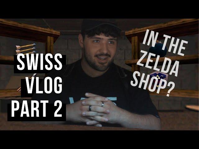 In the Zelda shop? | Swiss Vlog Part 2 | DanStudios