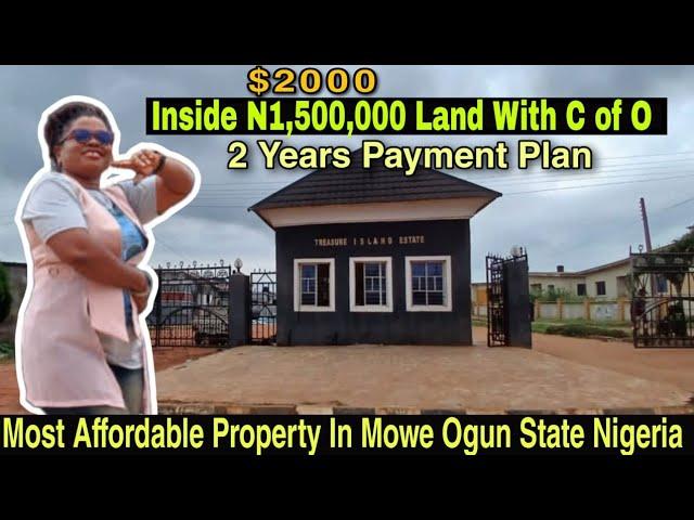 Inside N 1,500 000 Land @Treasure  Island estate Mowe ofada Ogun State.