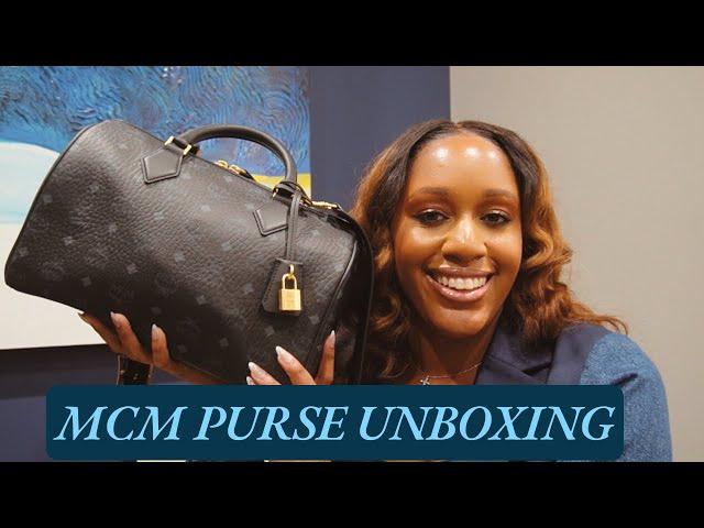 I FINALLY GOT IT! MCM ELLA BOSTON UNBOXING + WHAT’S IN MY PURSE #mcm #whatsinmybag