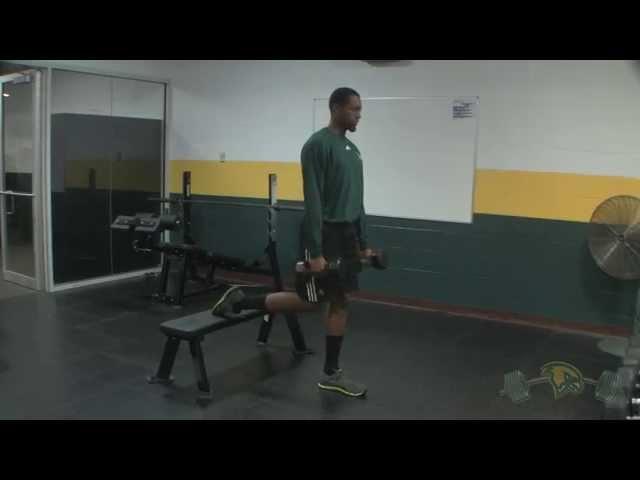 RFE Squat - Fitchburg State Exercise Demonstration