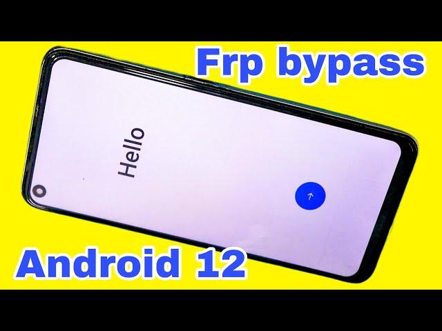 realme narzo 30 frp bypass talkback not working / realme narzo 30 frp bypass android 12 / frp unlock