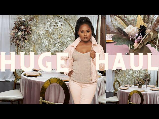 HUGE HOBBY LOBBY EVENT PLANNING HAUL| EVENT PLANNING| DIY BACKDROP| LIVING LUXURIOUSLY FOR LESS