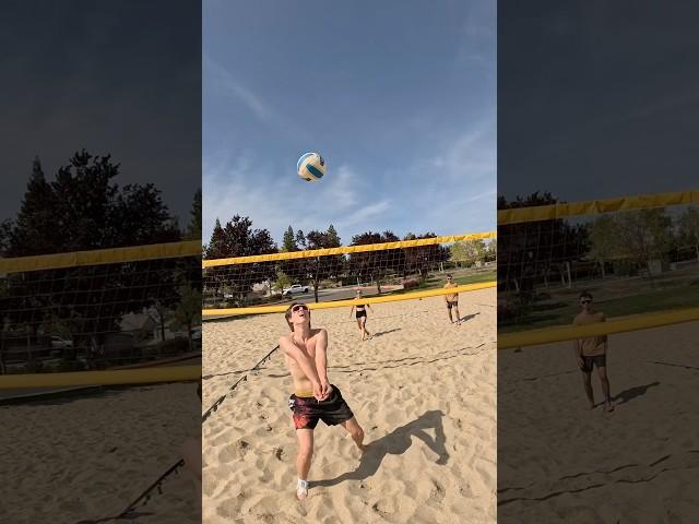 POV: Beach Volleyball or Space Program Audition? You Decide ‍🪐