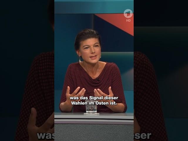 Keine Regierungen, die an den Interessen der Mehrheit vorbei regieren.#wagenknecht #bsw #ard