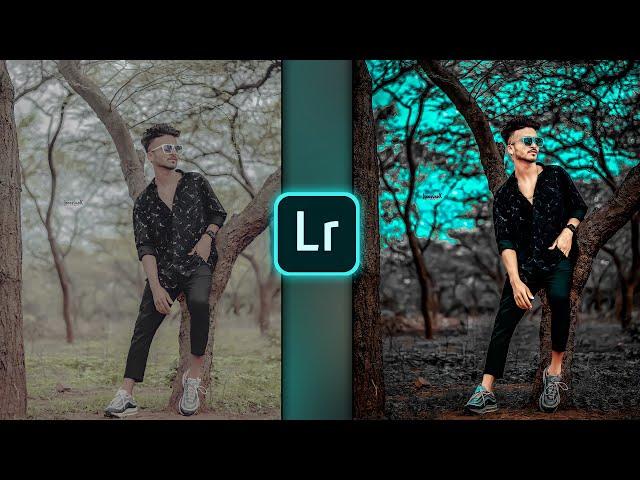 Lightroom Black And Brown Tone Photo Editing|Lightroom Orange Tone Editing|Lr Free Preset Download