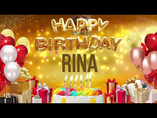 Rina - Happy Birthday Rina