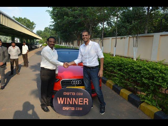 Win Your Dream Car - Audi A3 Cabriolet - Winner SC982 India