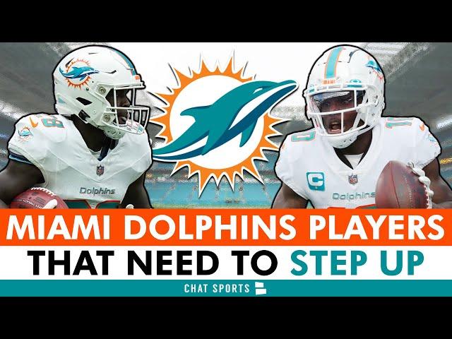 Miami Dolphins Players That MUST Step Up Without Tua Tagovailoa…