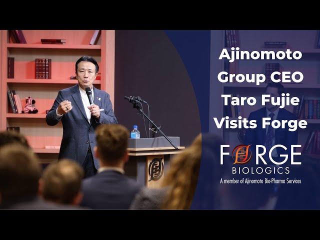 Ajinomoto Group Visit to Forge Biologics