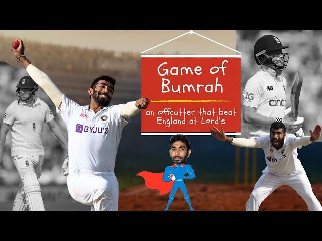 Game of Bumrah: How an offcutter from Jasprit Bumrah beat England at Lord's | #indveng | #lords