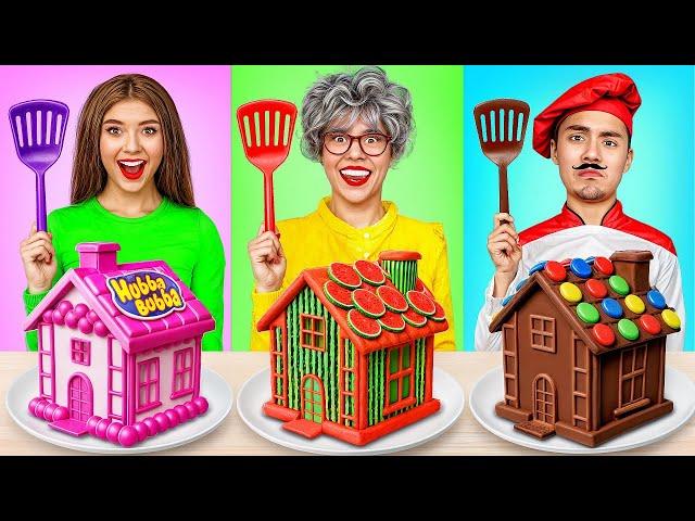 Me vs Grandma Cooking Challenge | Kitchen Gadgets and Parenting Hacks by Turbo Team