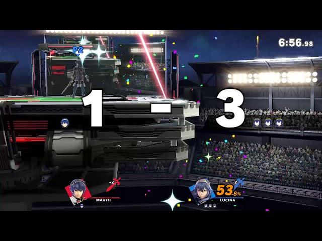 vs Yosuke (Marth) 2