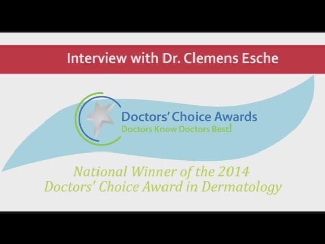 Dr. Clemens Esche - Doctors' Choice Awards, National Winner 2014