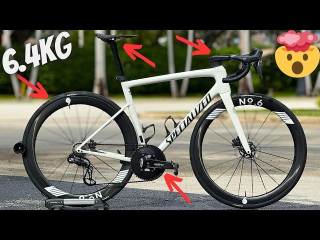 How I Built My Tarmac SL8 Pro To be LIGHTER Than S-Works Tarmac SL8 (FULL BUILD LIST)