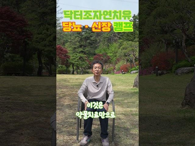 닥터조자연치유 당뇨·신장 캠프 소개 #자연치유 #닥터조자연치유