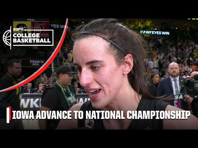 Caitlin Clark: 'Heart & Belief' led Iowa past No. 1 South Carolina | ESPN College Basketball