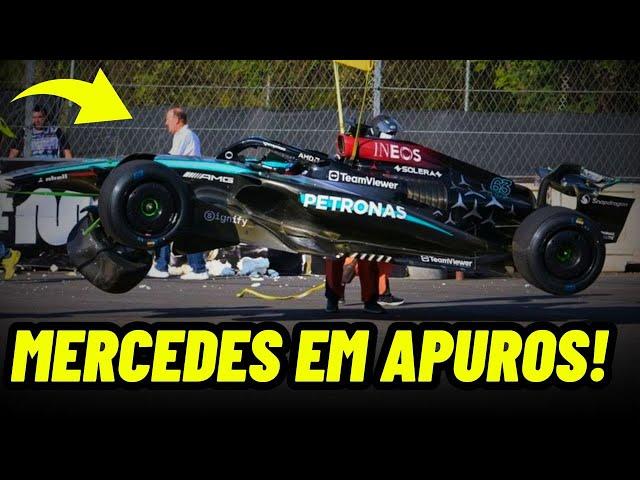 MERCEDES EM APUROS LIMITA ATUALIZAÇÕES PARA O W15 | FÓRMULA 1 2024