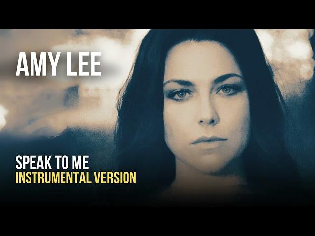 Amy Lee (Evanescence) - Speak to Me (Instrumental)