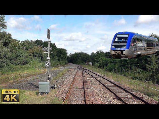 4K Saumur - Les Sables-d'Olonne en X 73500 [Train des Plages]