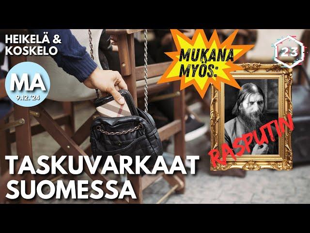 Härskejä taskuvarkaita Suomessa | Heikelä & Koskelo 23 minuuttia | 1045