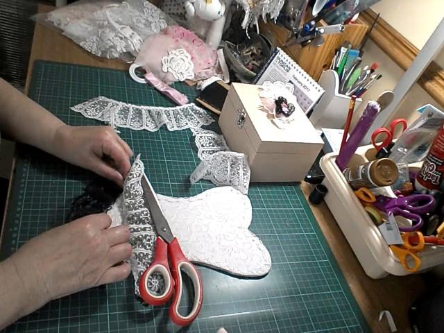 Millsy craft room, Part / 1 corset.