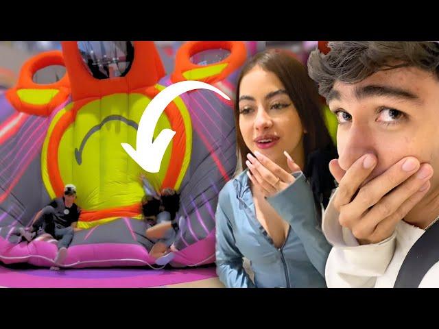 Dañamos un INFLABLE gigante  / Andylive / LauraSofiaDepende