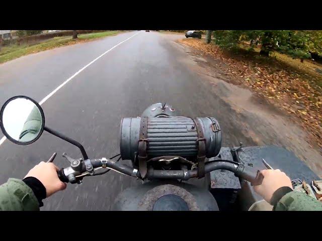 World War II Motorcycle! BMW R71 Military 1938 or not? POV