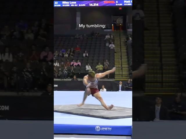 Nothing worse than the crowd gasp when you fall  IB:@Khoi_Young #gymnastics #olympics #gymnast