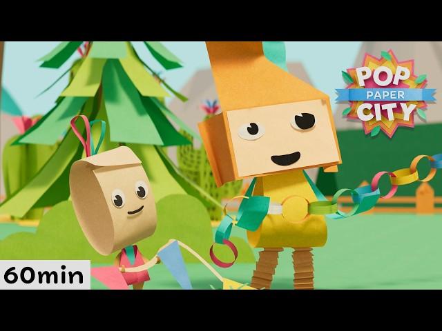 Pop Paper City: Crafty Adventures for Preschoolers! Full Episodes