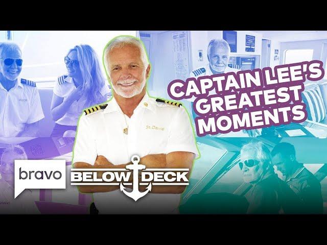 Captain Lee Rosbach's Greatest Moments! | Below Deck Compilation | Bravo