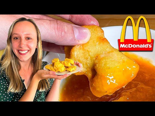 Homemade McDonald's Chicken Nuggets Copycat Recipe - DIY McNuggets!