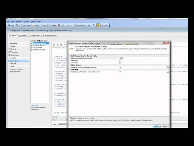 V11 In Depth Demonstration on FP11_DLGNAV1 - Adding The Slider