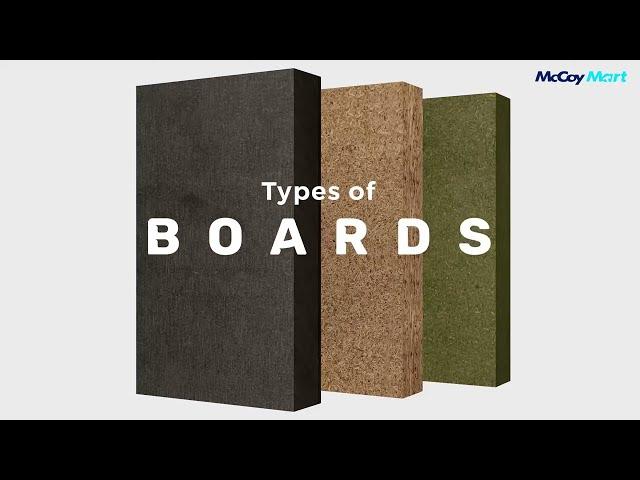 Different Types Of Boards | HDHMR vs HDF Board vs Particle Board vs Plywood vs Block Board vs MDF