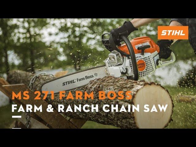 MS 271 FARM BOSS® Farm and Ranch Chain Saw | STIHL